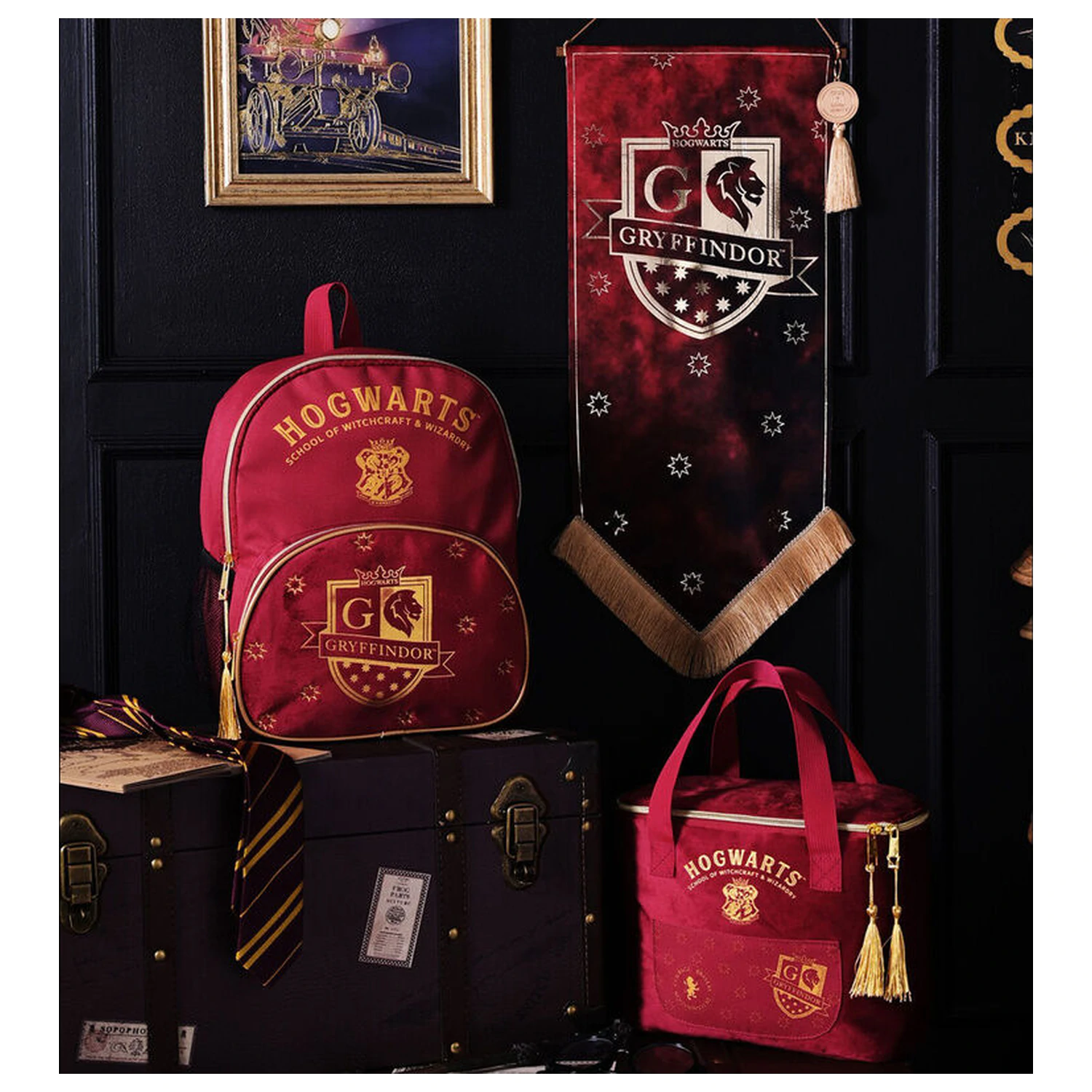 Harry Potter Gryffindor závěsný banner fotografii produktu
