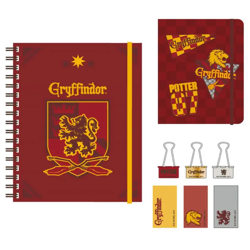 Harry Potter Stationery Set Gryffindor - Sada psacích potřeb fotografii produktu
