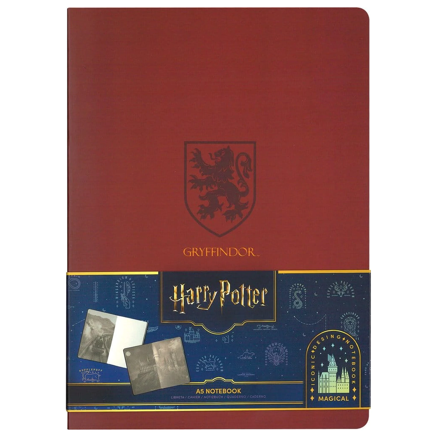 Harry Potter Měkká vazba Zápisník Nebelvír 21 cm fotografii produktu