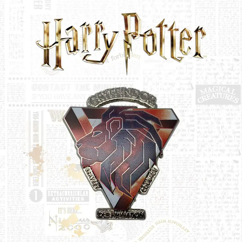 Harry Potter odznak Gryffindor limitovaná edice fotografii produktu
