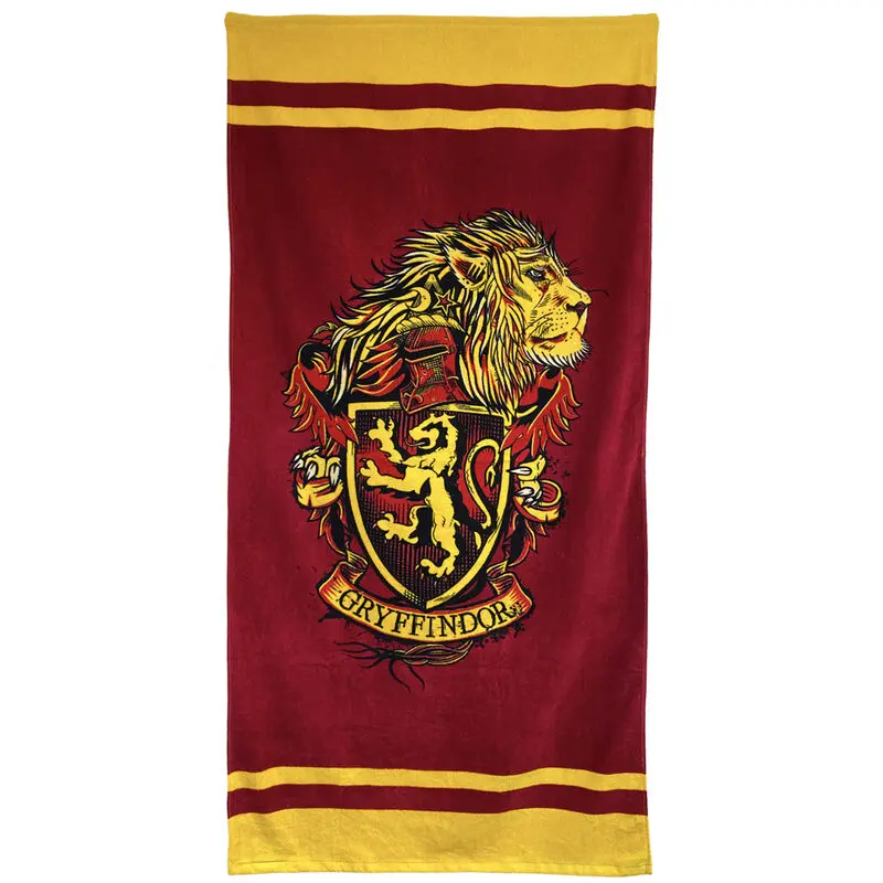 Harry Potter Towel Gryffindor Lion 150 x 75 cm - ručník fotografii produktu