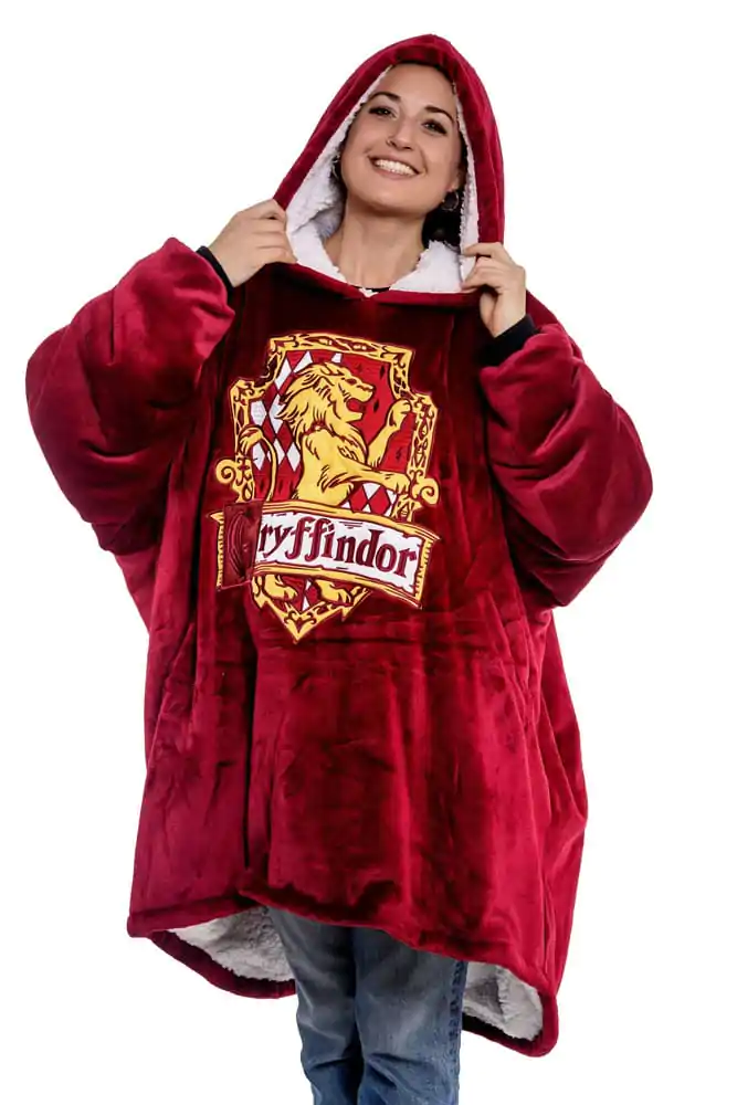 Harry Potter Oversized Mikina s kapucí Blanket Gryffindor fotografii produktu
