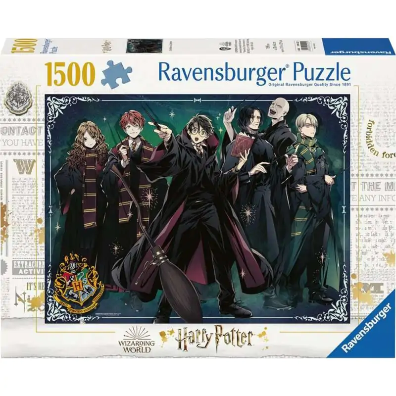 Harry Potter Puzzle Gryffindor vs. Slytherin (1500 dílků) fotografii produktu