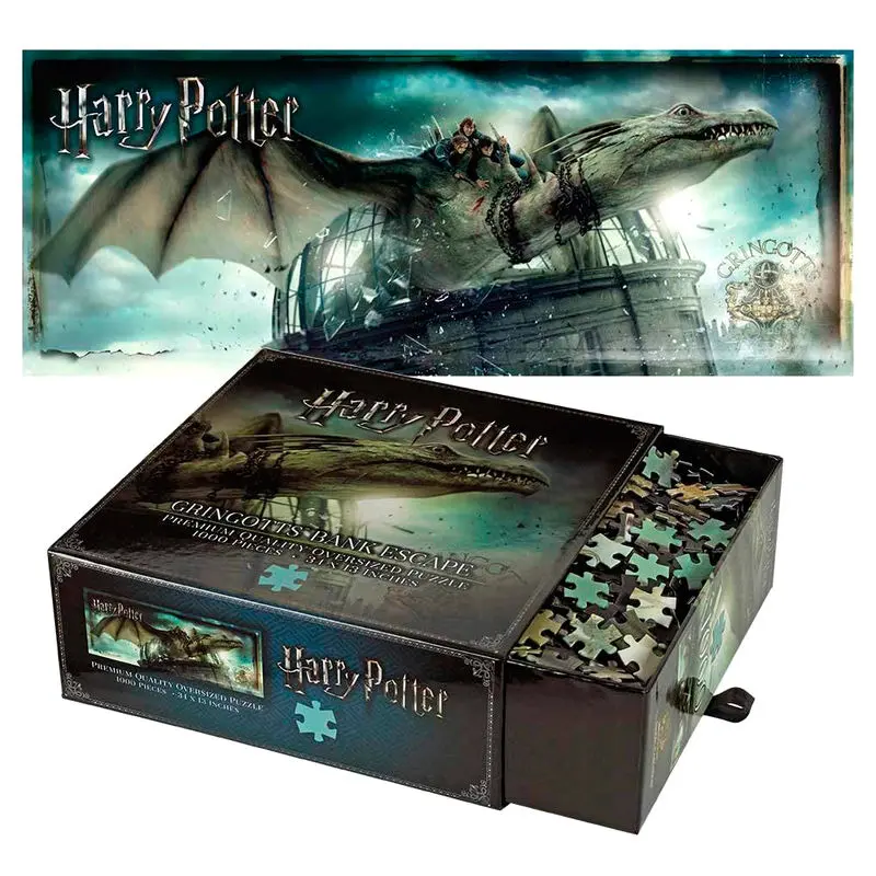 Harry Potter Puzzle Útěk z Gringottovy banky fotografii produktu