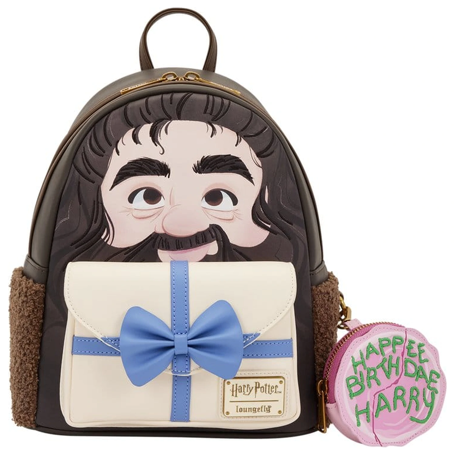 Harry Potter by Loungefly Mini batoh s taškou na mince Hagrid Birthday Cake fotografii produktu