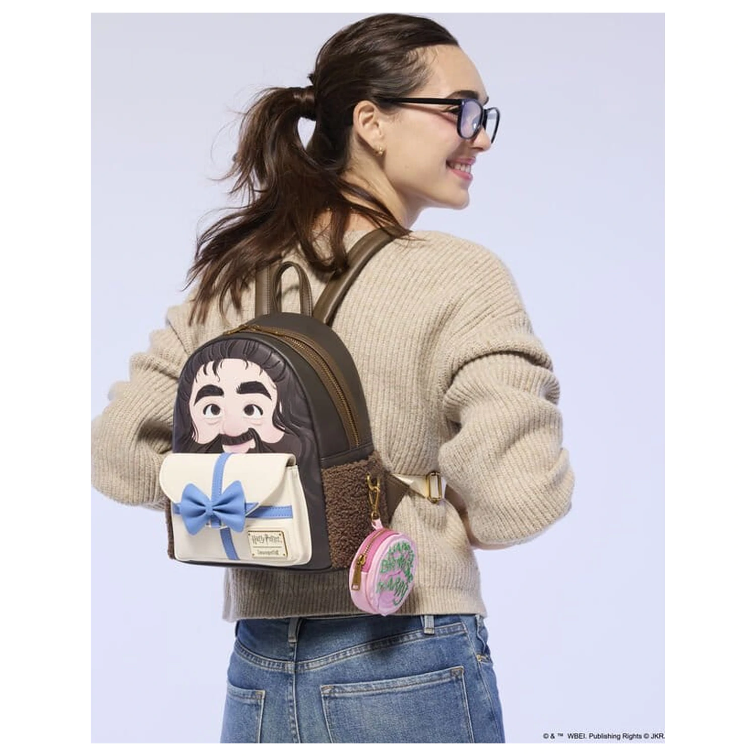 Harry Potter by Loungefly Mini batoh s taškou na mince Hagrid Birthday Cake fotografii produktu