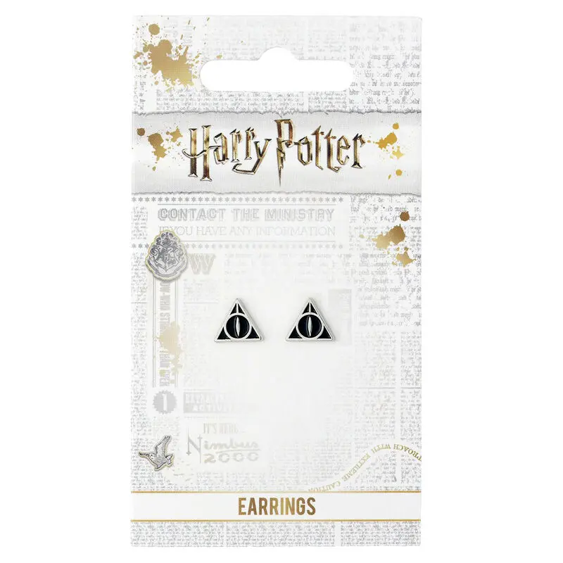 Harry Potter Relikvie Smrti puzetové náušnice fotografii produktu