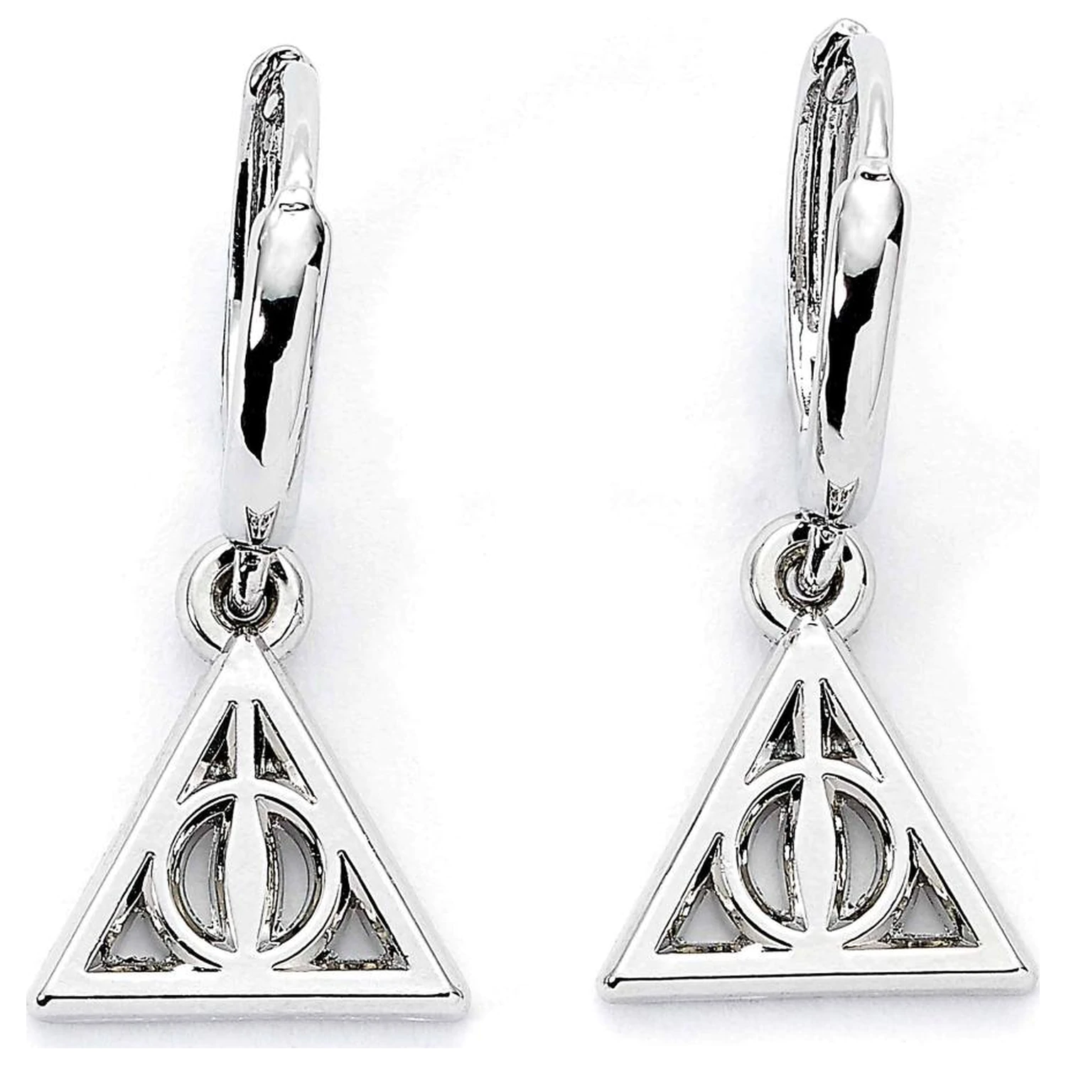 Harry Potter Deathly Hallows Huggy náušnice fotografii produktu