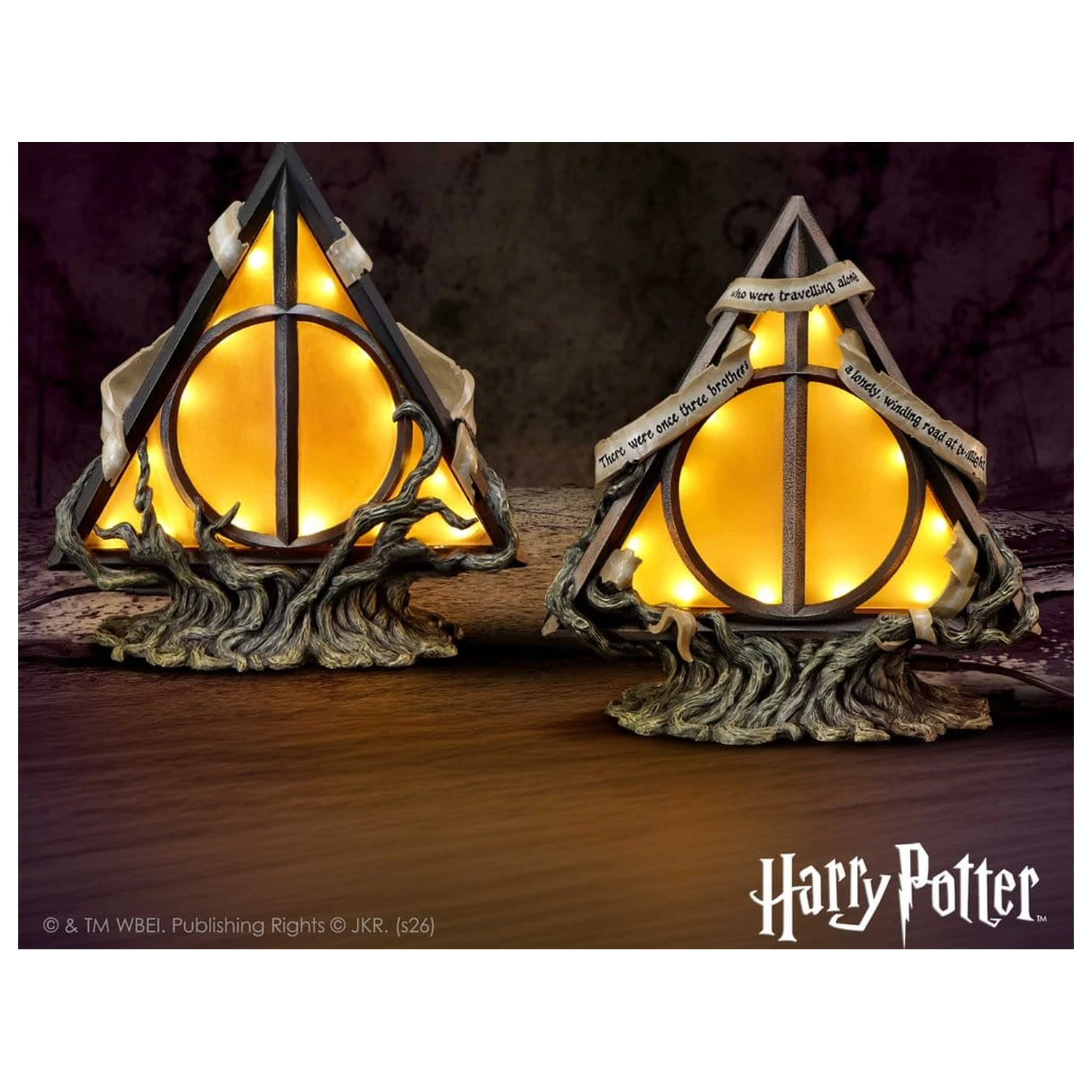 Harry Potter Lampa Deathly Hallows 22 cm fotografii produktu