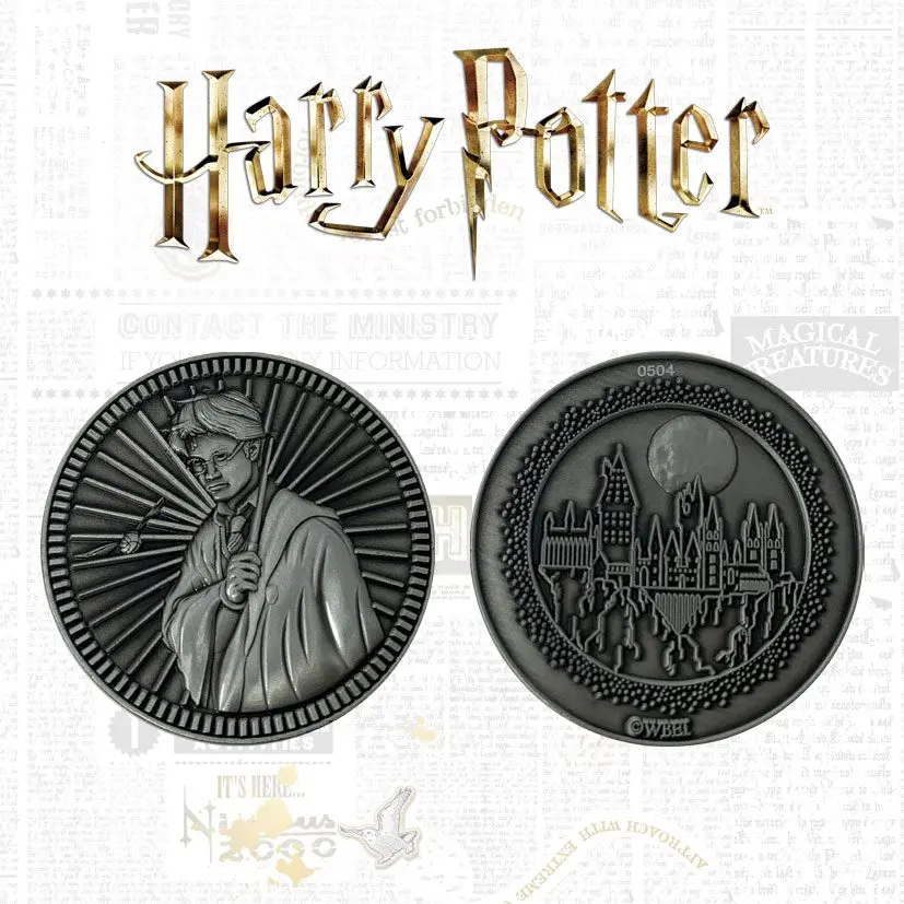 Harry Potter sběratelská mince Harry limitovaná edice fotografii produktu
