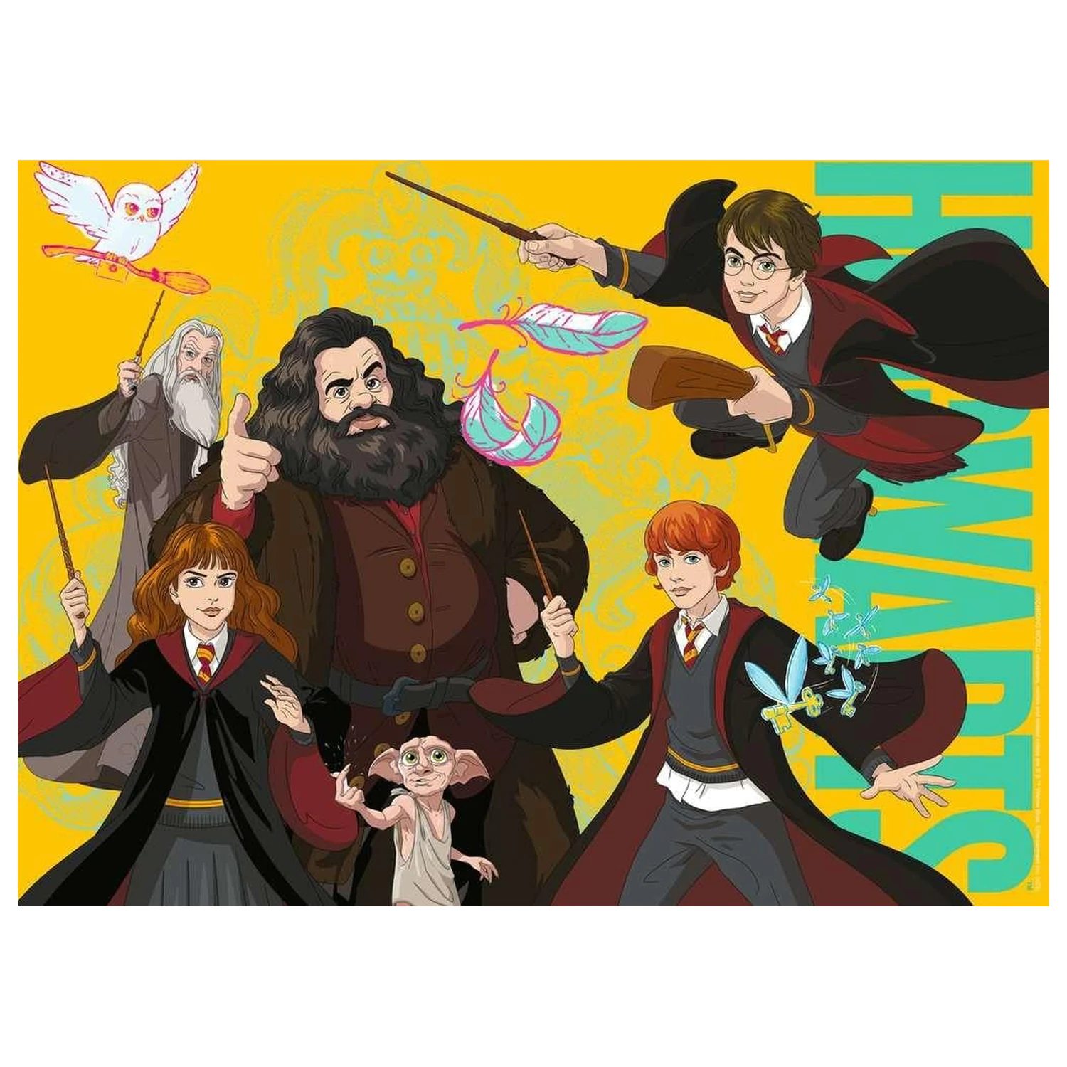 Harry Potter Harry Potter and the Other Wizards XXL Puzzle (100 kusů) fotografii produktu