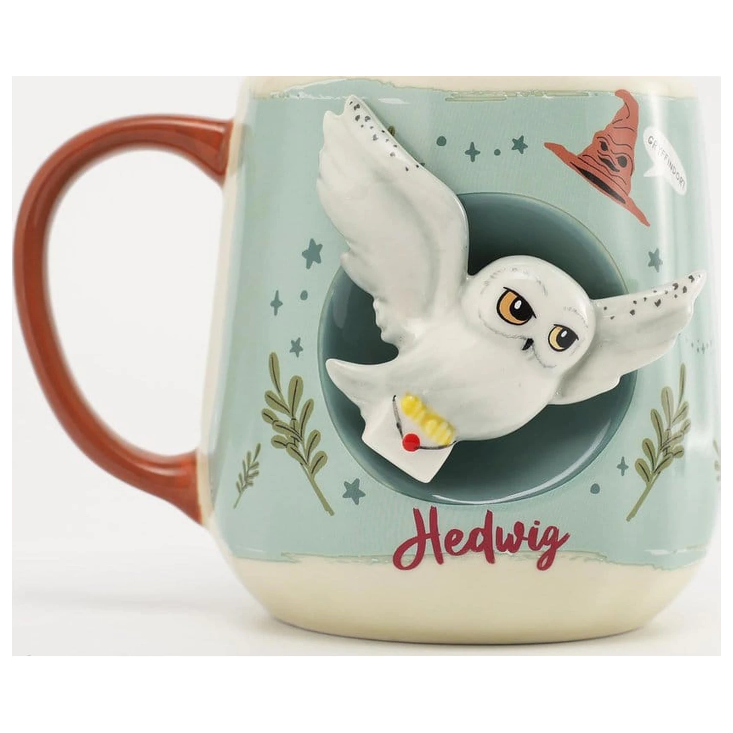 Harry Potter hrnek Hedwig 2D reliéf figurální fotografii produktu