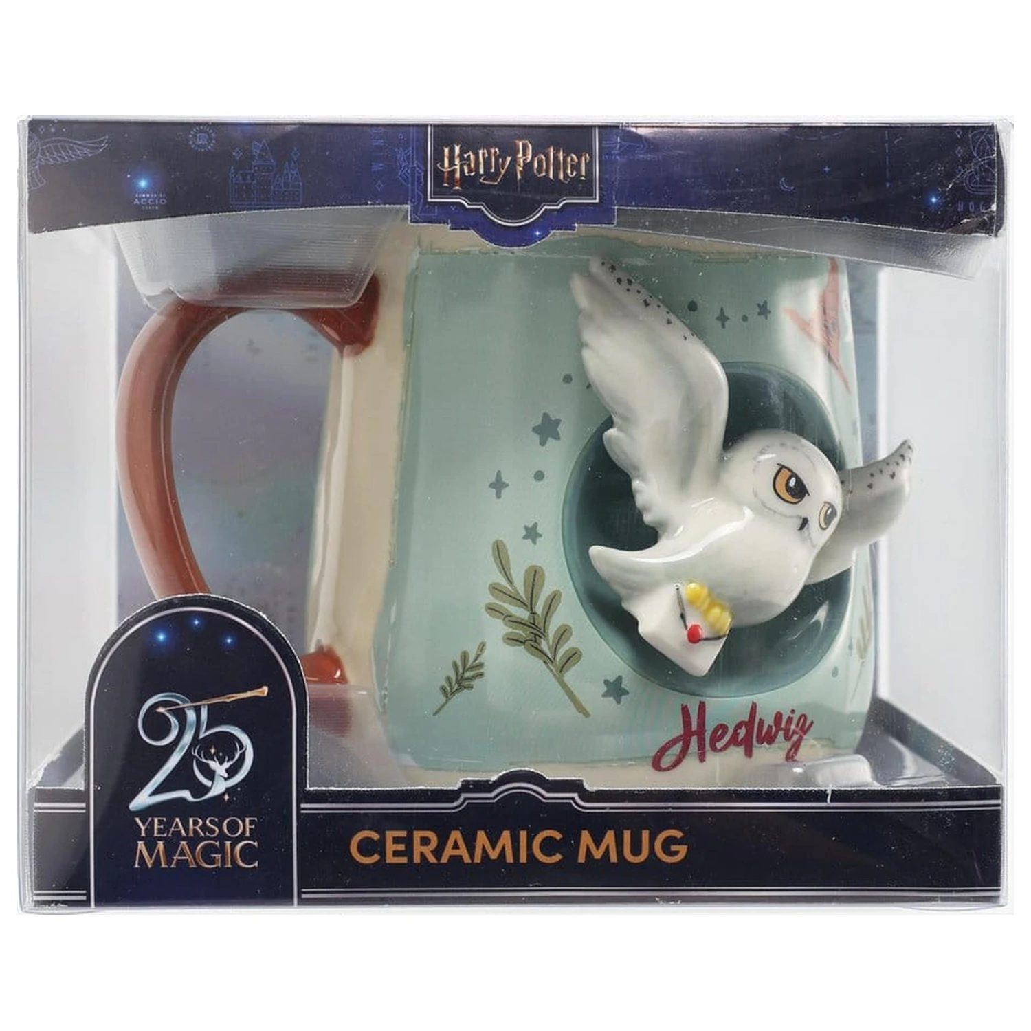 Harry Potter hrnek Hedwig 2D reliéf figurální fotografii produktu