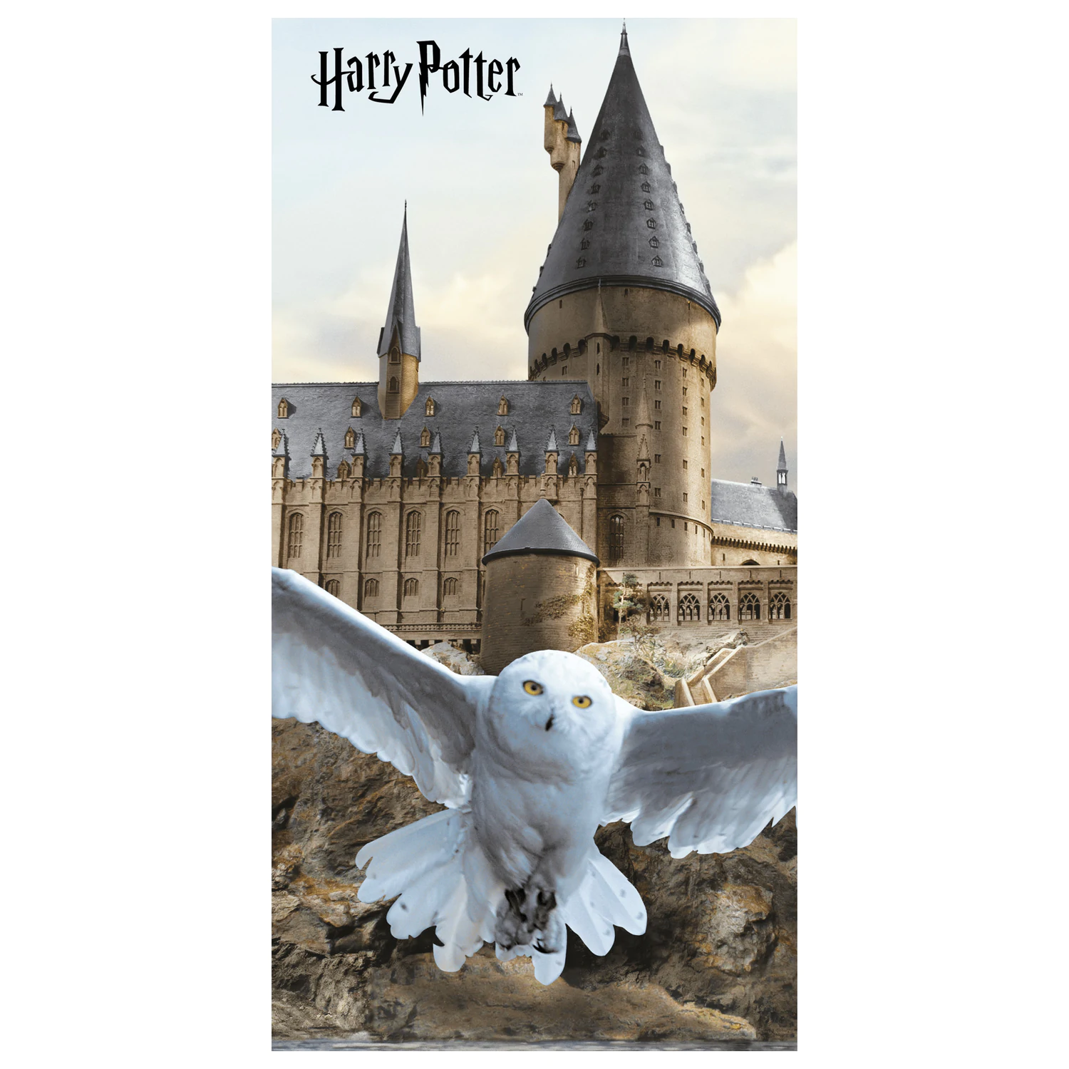 Harry Potter Hedwig Fly Ručník 70x140cm fotografii produktu