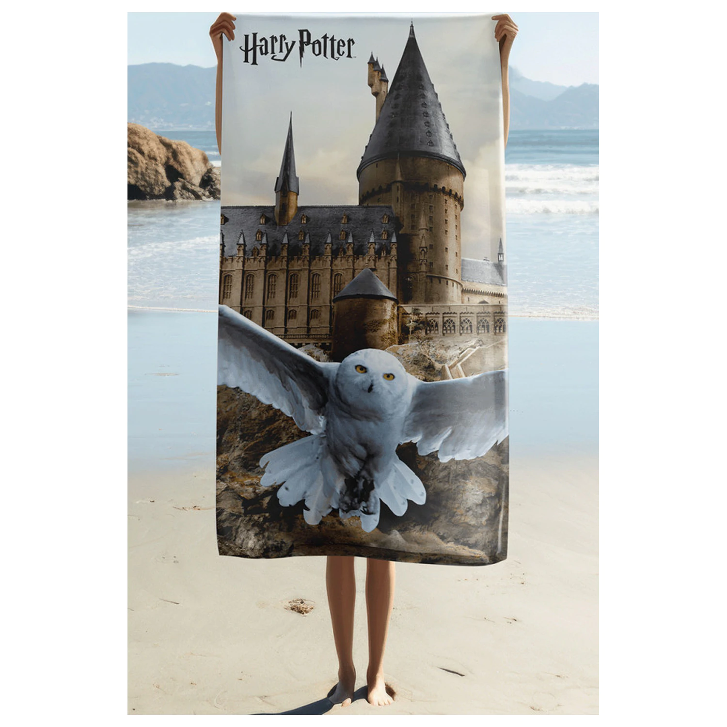 Harry Potter Hedwig Fly Ručník 70x140cm fotografii produktu
