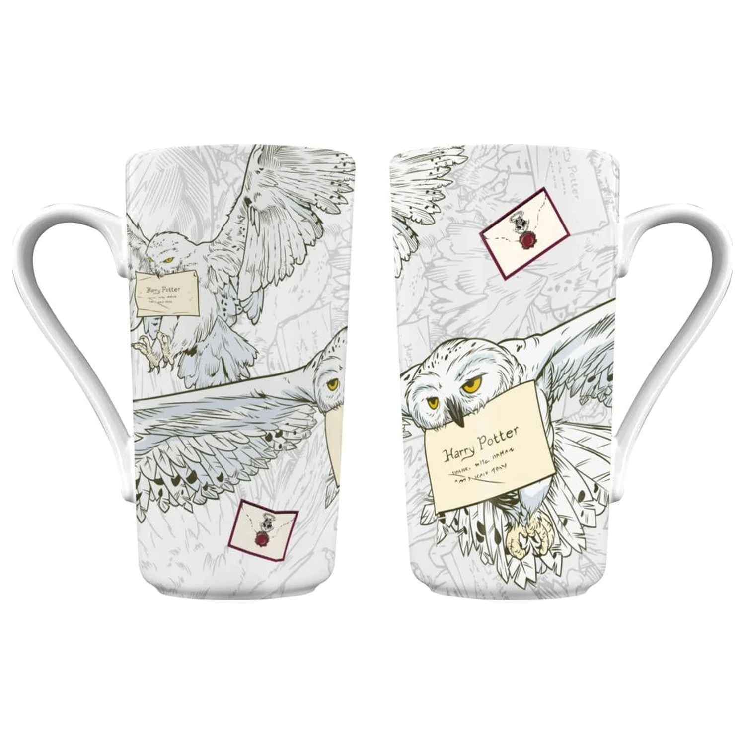 Harry Potter Hedwig Latte Hrneček fotografii produktu