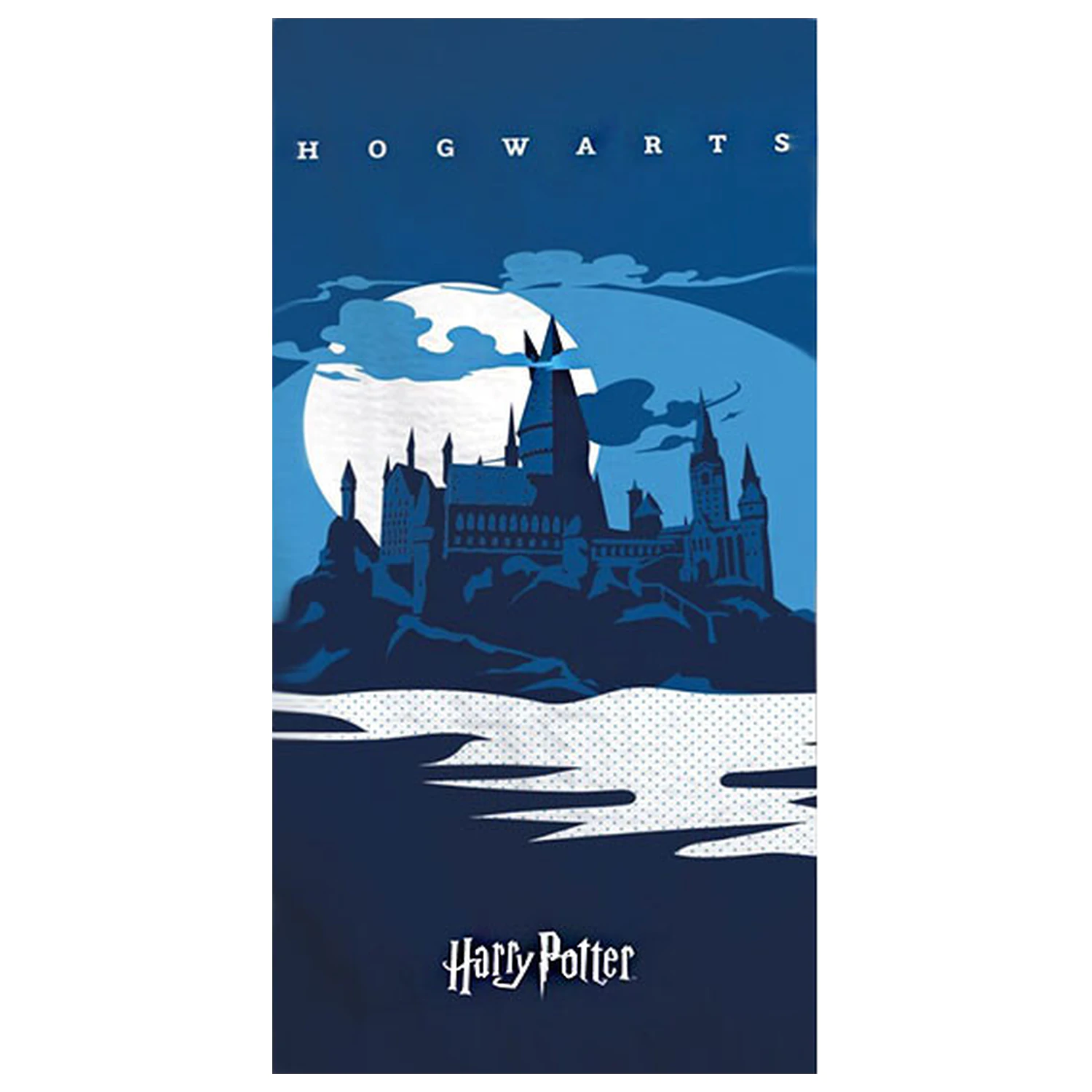 Harry Potter Hogwarts Modrý ručník fotografii produktu