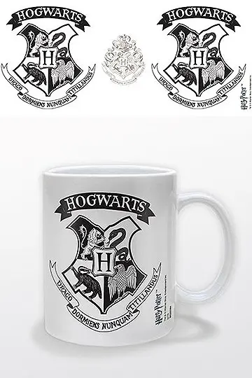 Harry Potter Hrnek Hogwarts Crest Black fotografii produktu