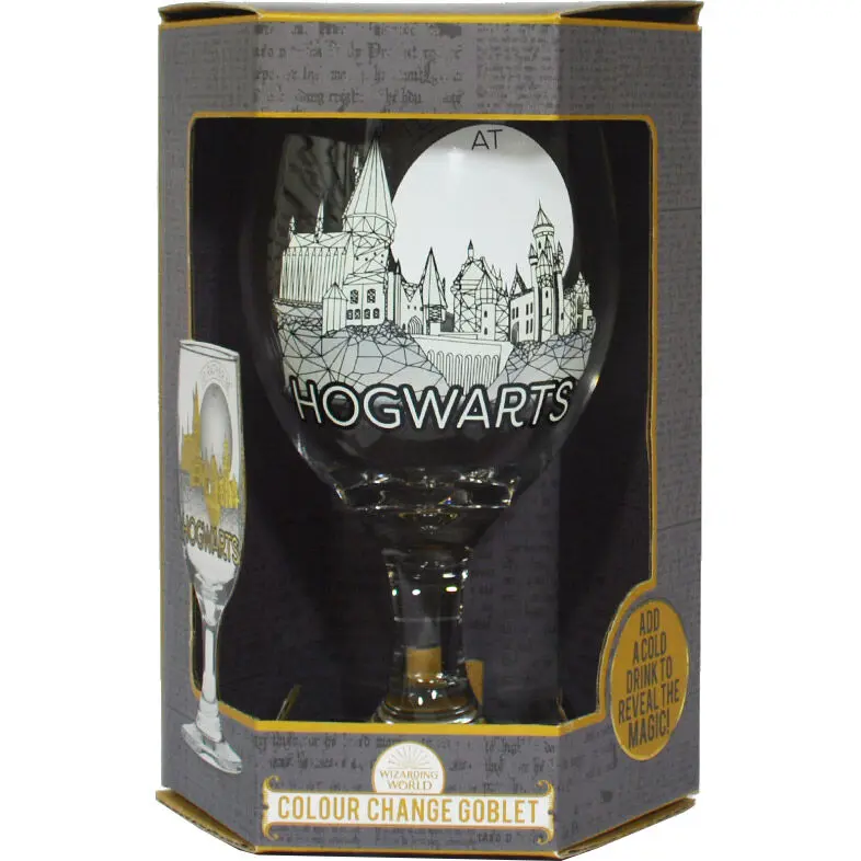 Harry Potter Hogwarts křišťálový hrnek měnící barvu 400ml fotografii produktu