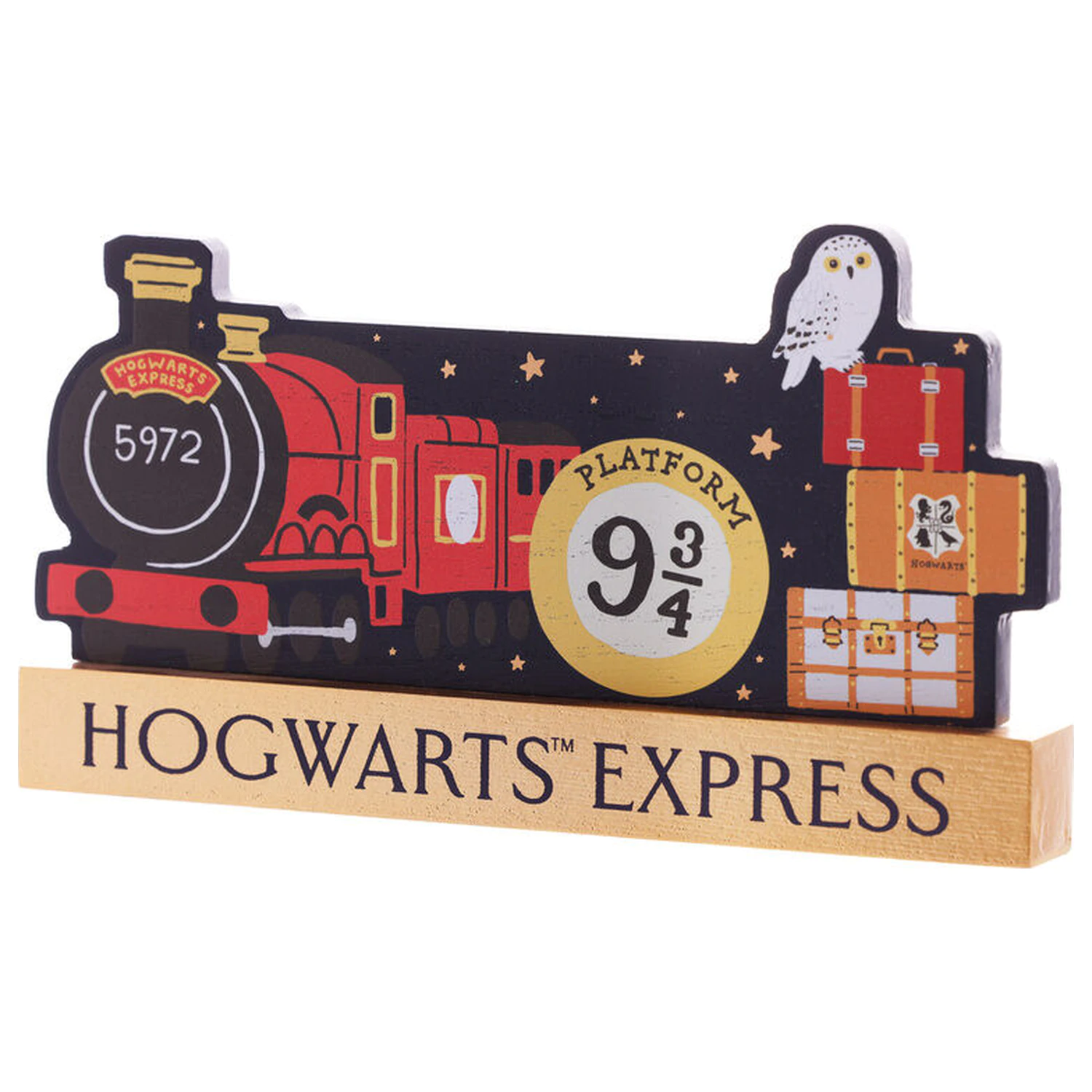 Harry Potter Hogwarts Express ozdobná plaketa na římsu fotografii produktu
