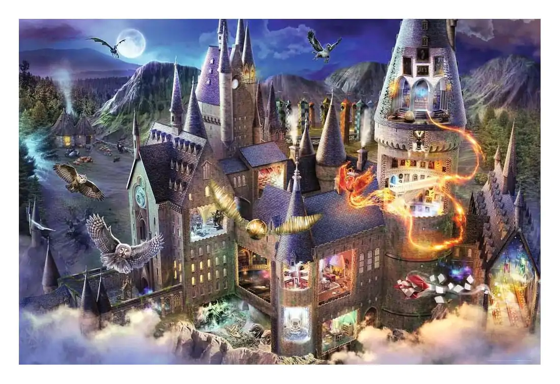 Harry Potter Jigsaw Puzzle Hogwarts Interior (3000 dílků) fotografii produktu