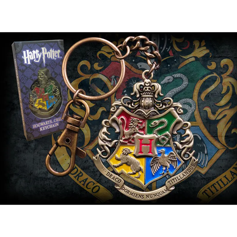 Harry Potter Metal Keychain Hogwarts 5 cm Kovový klíčenka fotografii produktu
