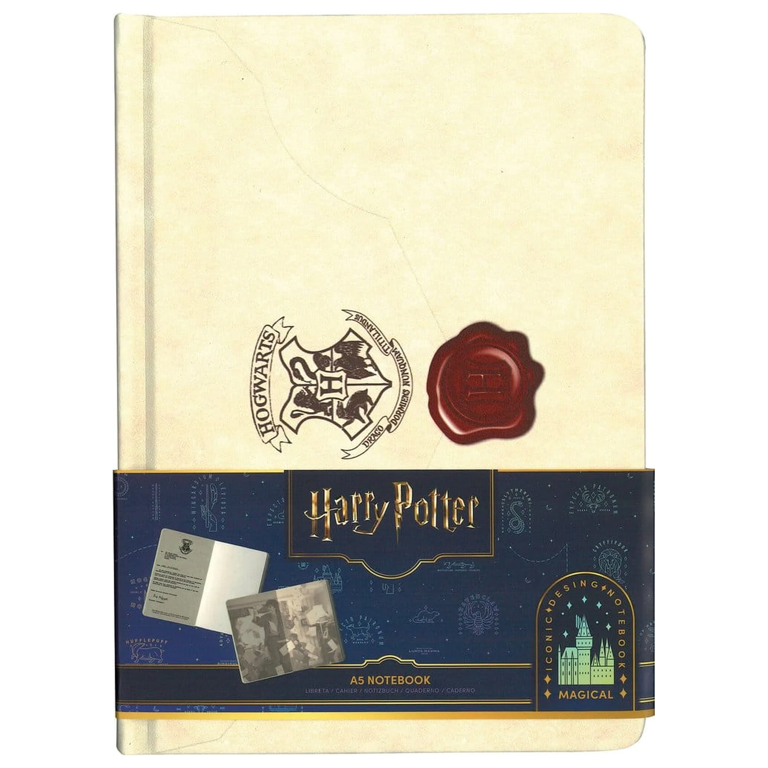 Harry Potter Pevná vazba Zápisník dopis z Bradavic 21 cm fotografii produktu
