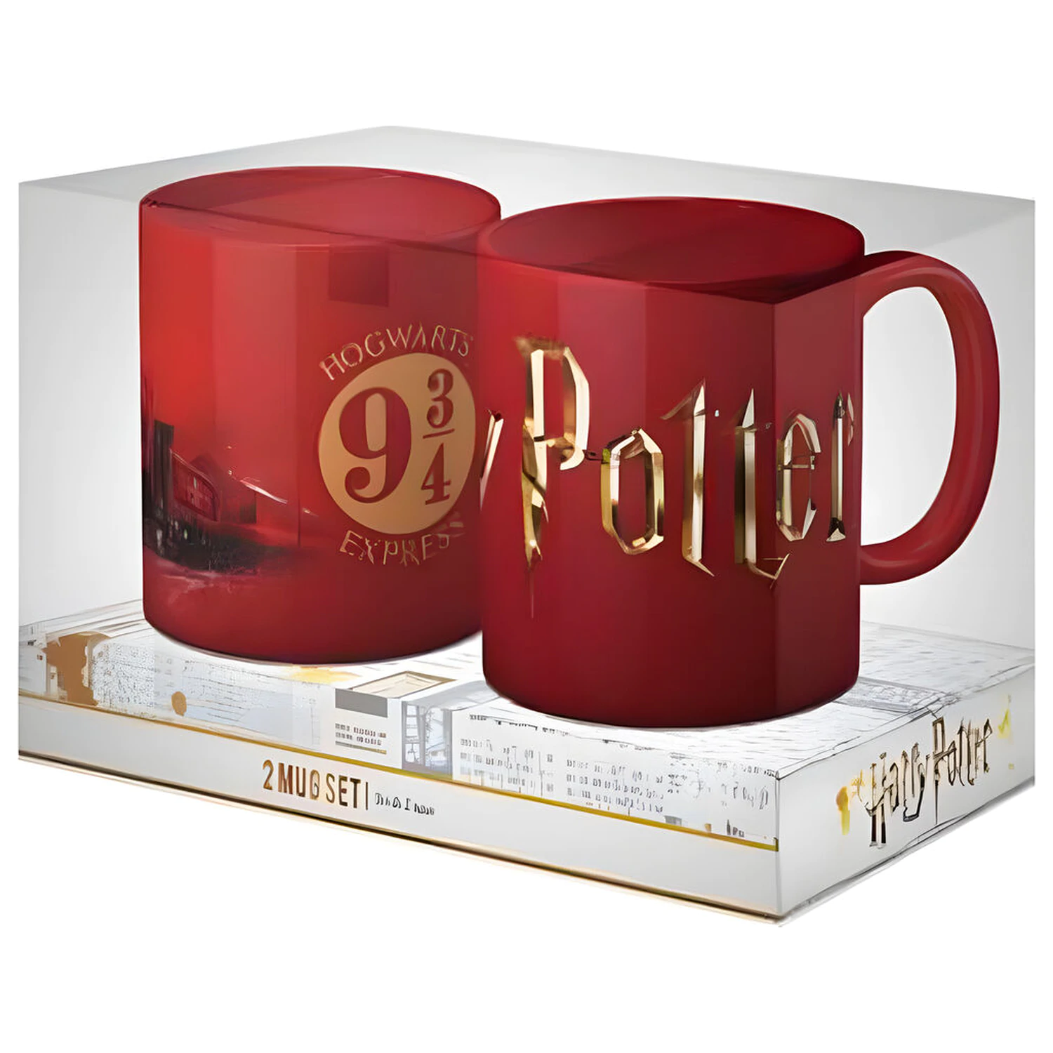 Harry Potter Hogwarts logo sada hrnků fotografii produktu