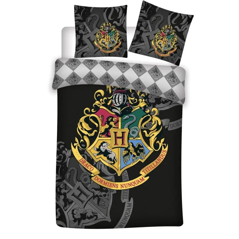Harry Potter Hogwarts povlak na mikrovláknovou přikrývku postel 90 cm fotografii produktu