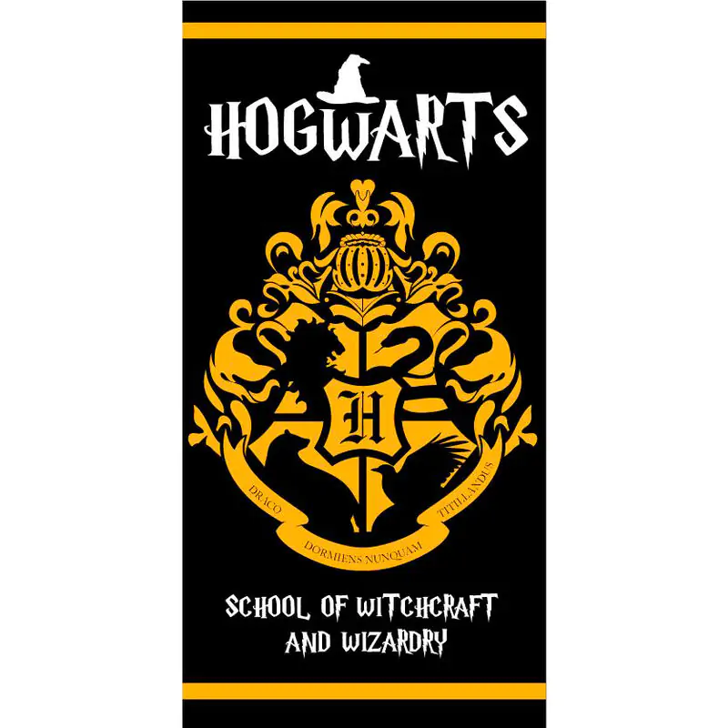 Harry Potter Hogwarts mikrovláknová plážová osuška fotografii produktu