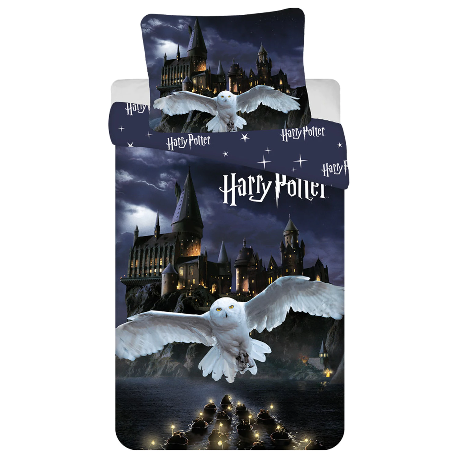 Harry Potter Hogwarts Night Mikrovláknové Povlečení na peřinu fotografii produktu