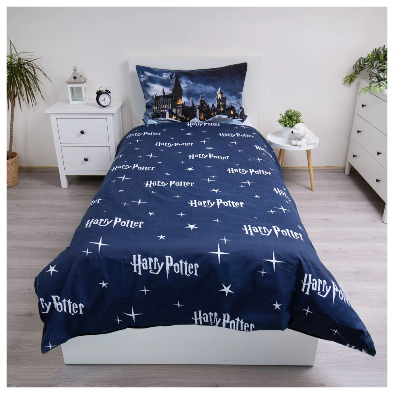 Harry Potter Hogwarts Night Mikrovláknové Povlečení na peřinu fotografii produktu