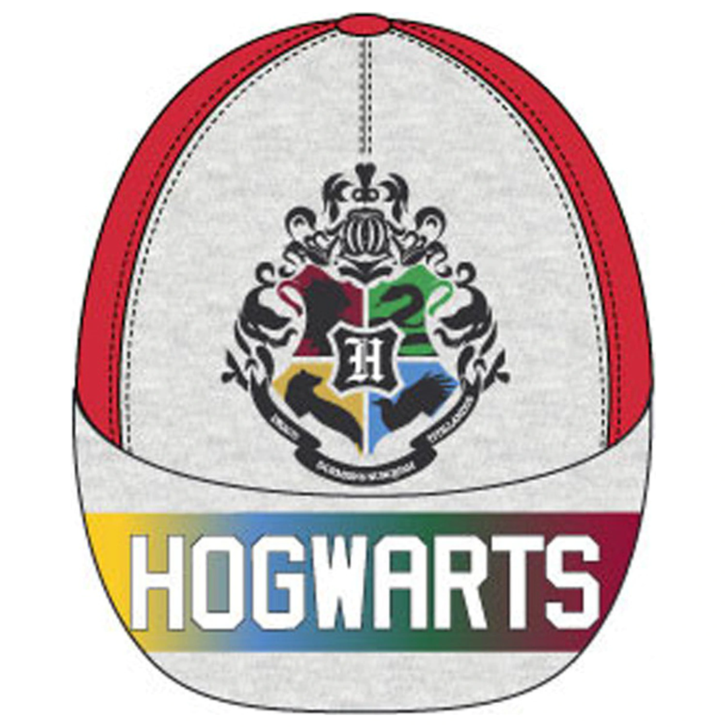 Harry Potter Hogwarts červená dětská baseballová čepice 52 cm fotografii produktu