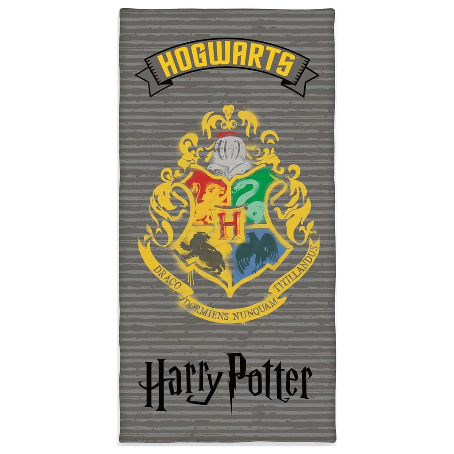Harry Potter Velurový ručník Bradavice 75 x 150 cm fotografii produktu