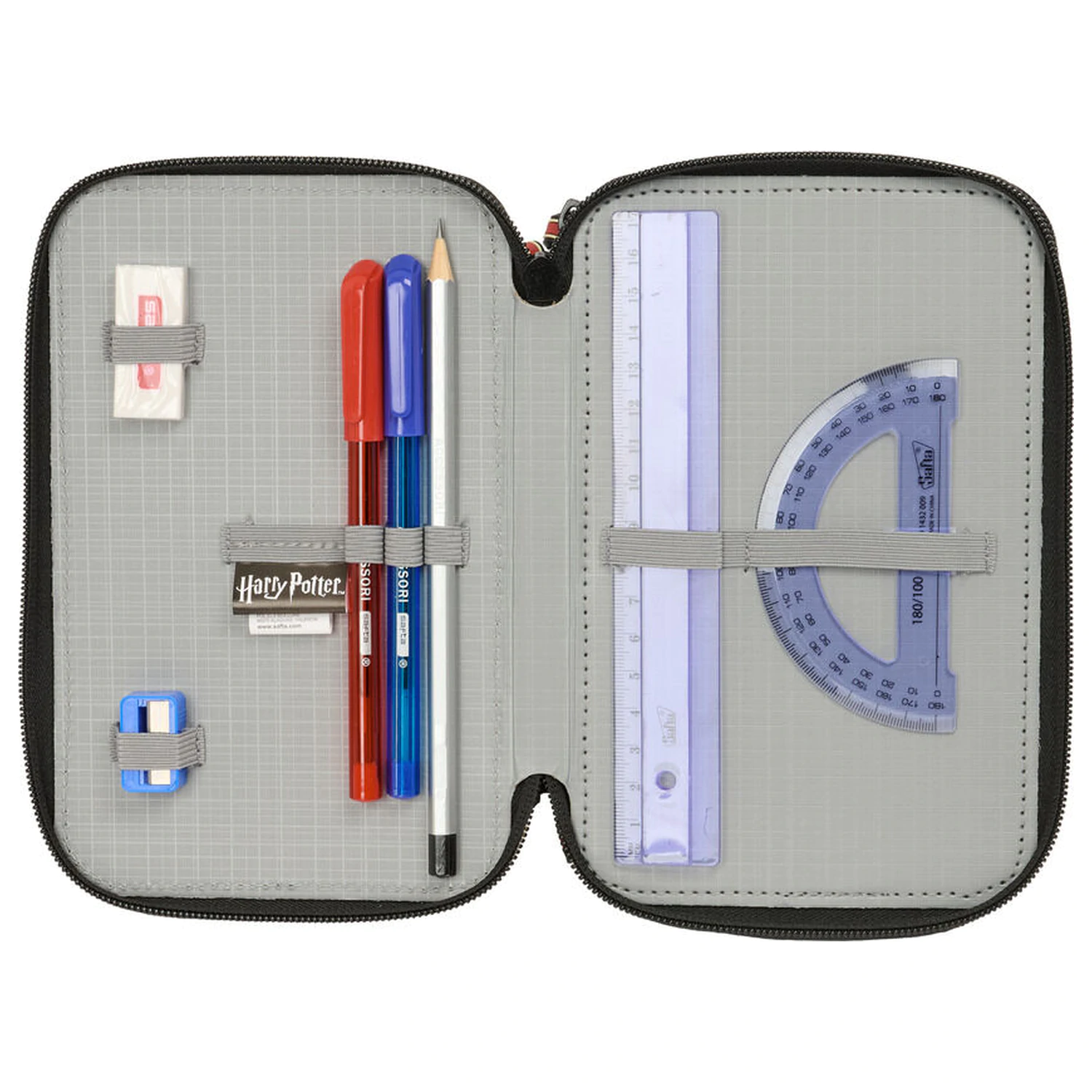 Harry Potter Hogwarts trojitý penál 37 ks fotografii produktu