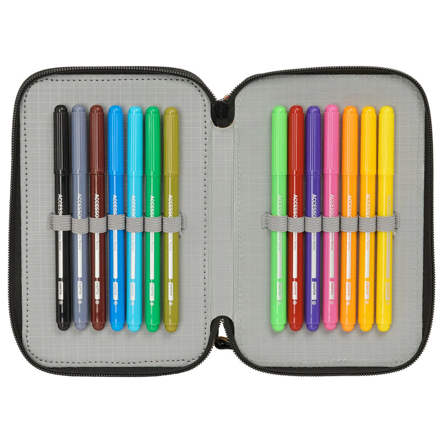 Harry Potter Hogwarts trojitý penál 37 ks fotografii produktu