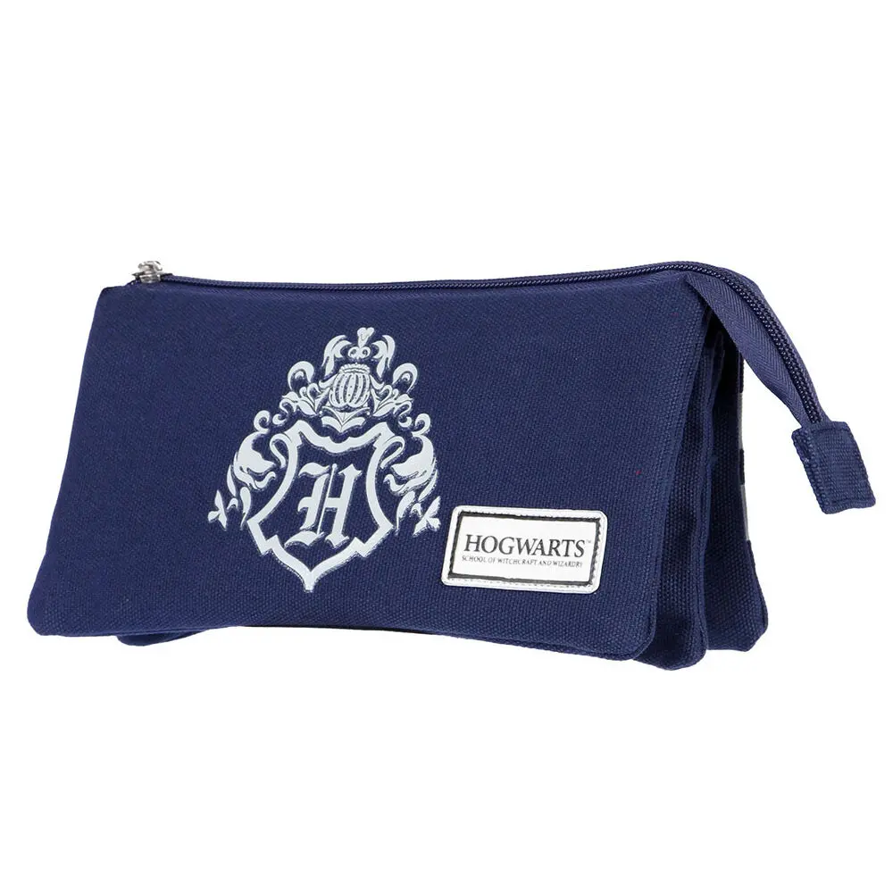 Pouzdro na tužky Harry Potter Hogwarts Logo Blue fotografii produktu