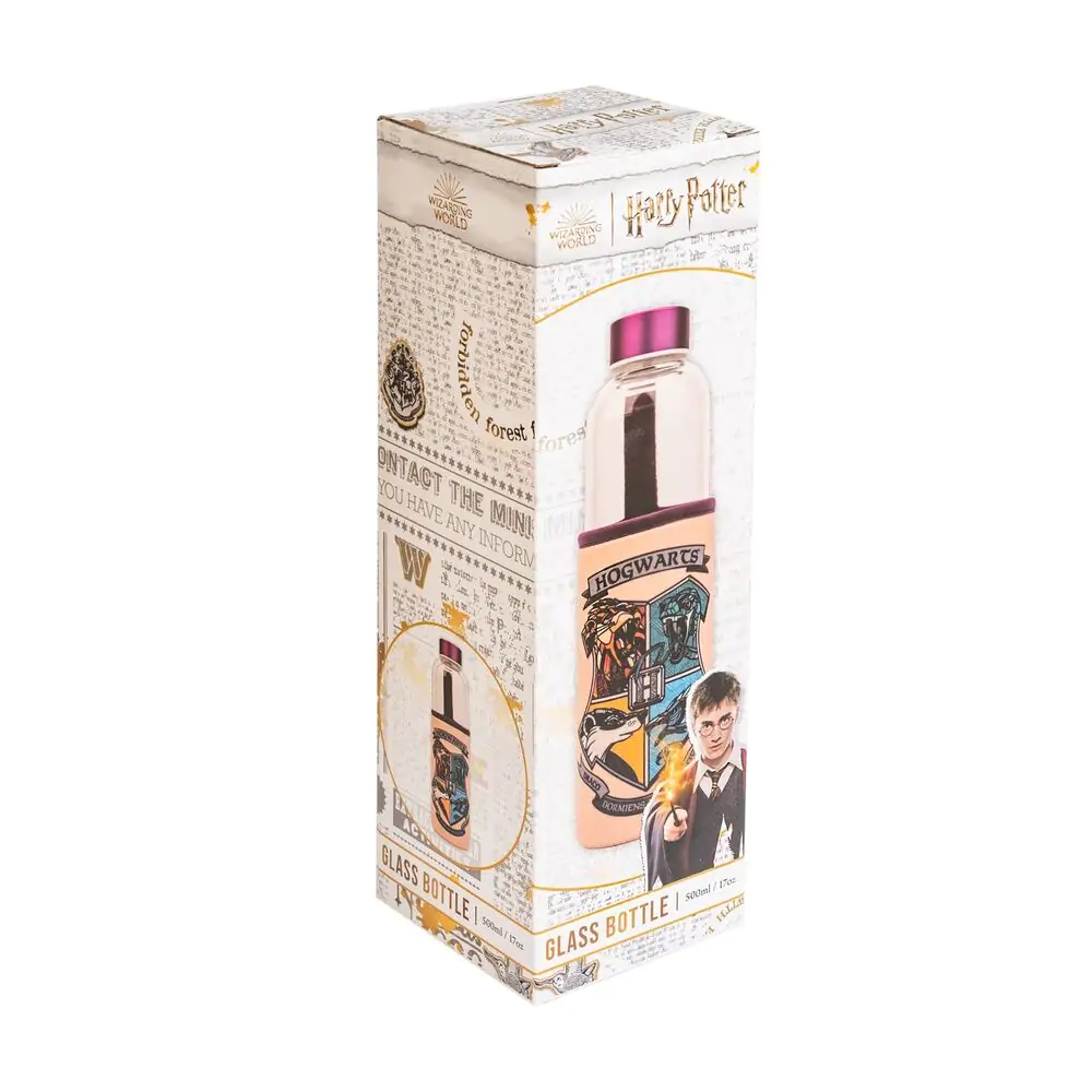 Harry Potter Bradavice skleněná láhev 500ml fotografii produktu