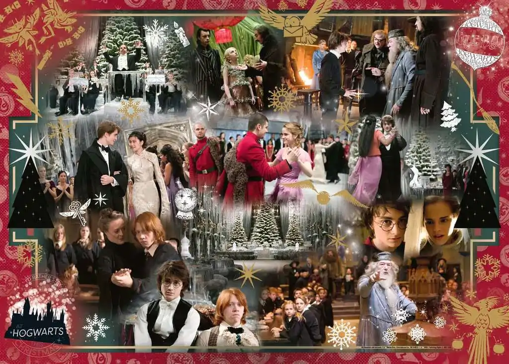 Harry Potter Puzzle Dovolená v Bradavicích (1000 dílků) fotografii produktu