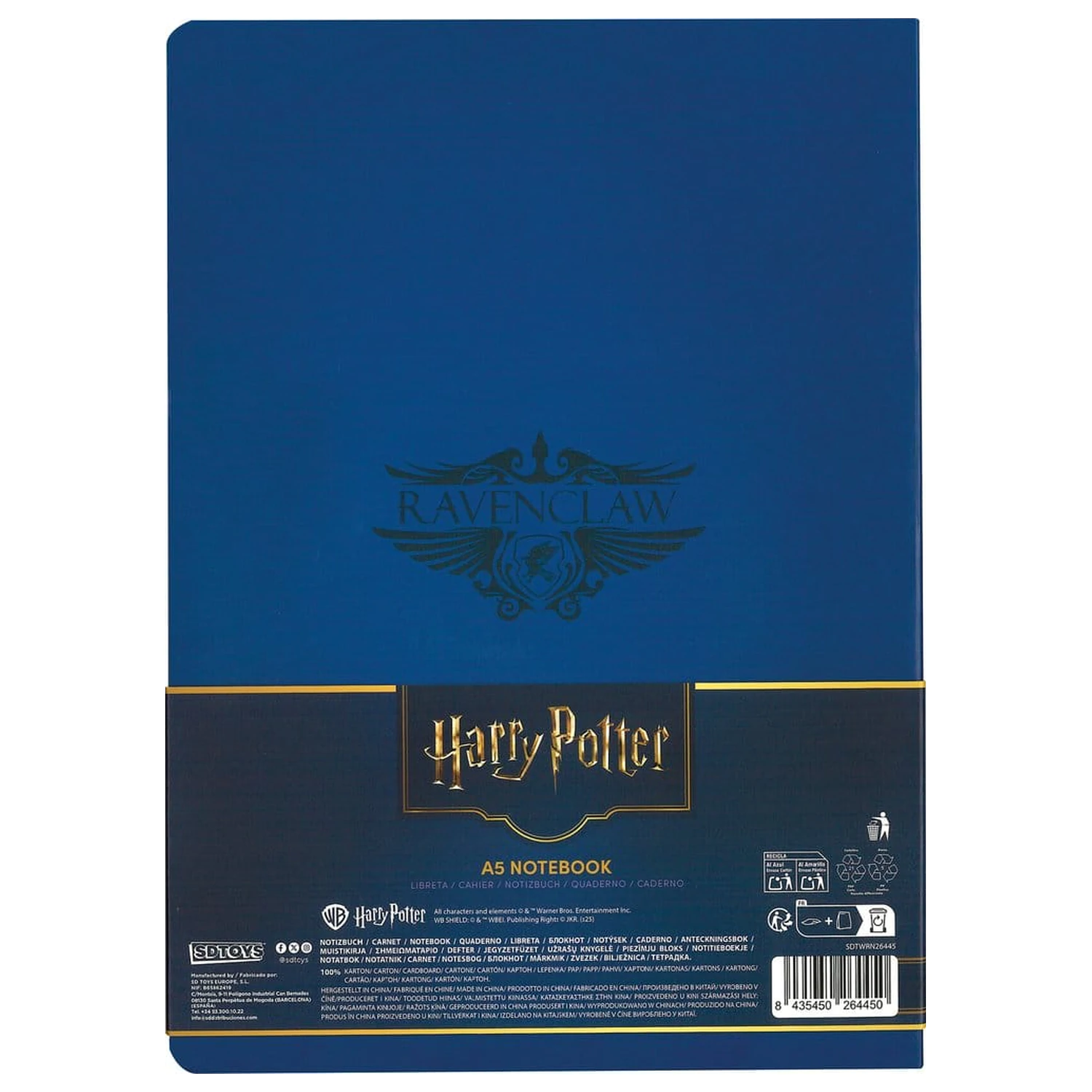 Harry Potter měkký obal sešit Ravenclaw 21 cm fotografii produktu