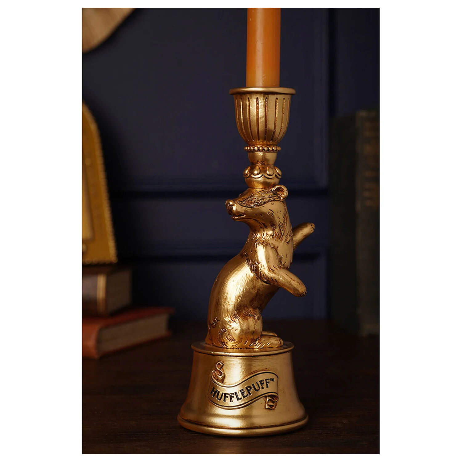 Harry Potter Hufflepuff Badger 3D svícen fotografii produktu