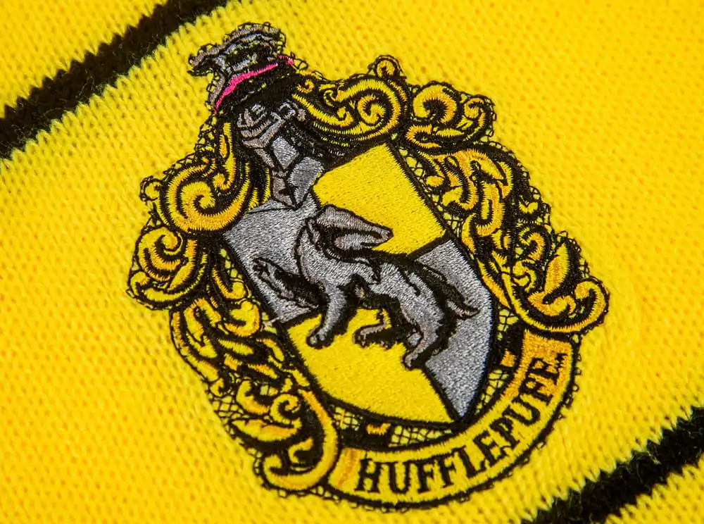 Harry Potter Scarf Hufflepuff Thin Stripes (Boxed) 160 cm Šála fotografii produktu