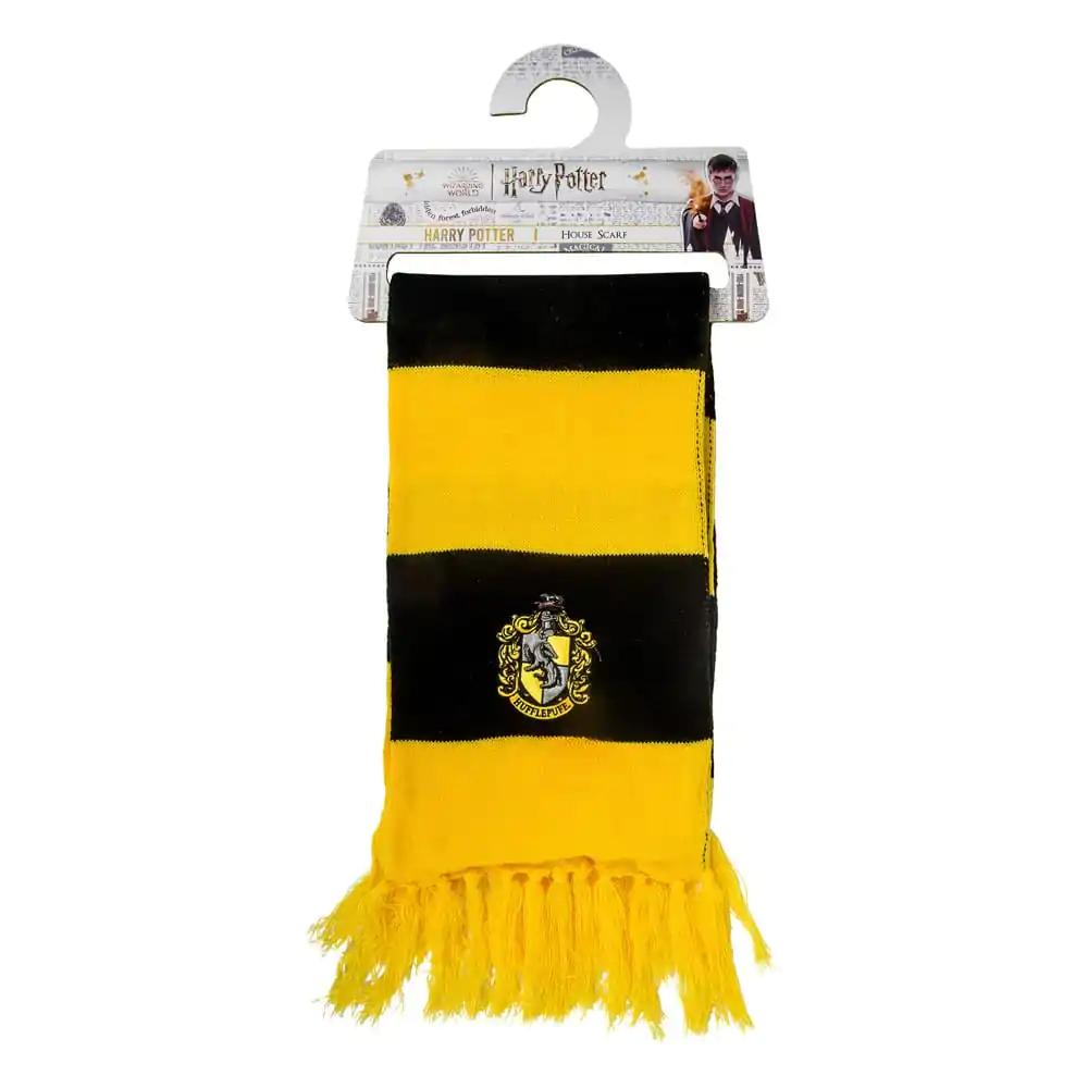 Harry Potter Scarf Hufflepuff Bold Stripes (Hanger) 160 cm Šála fotografii produktu