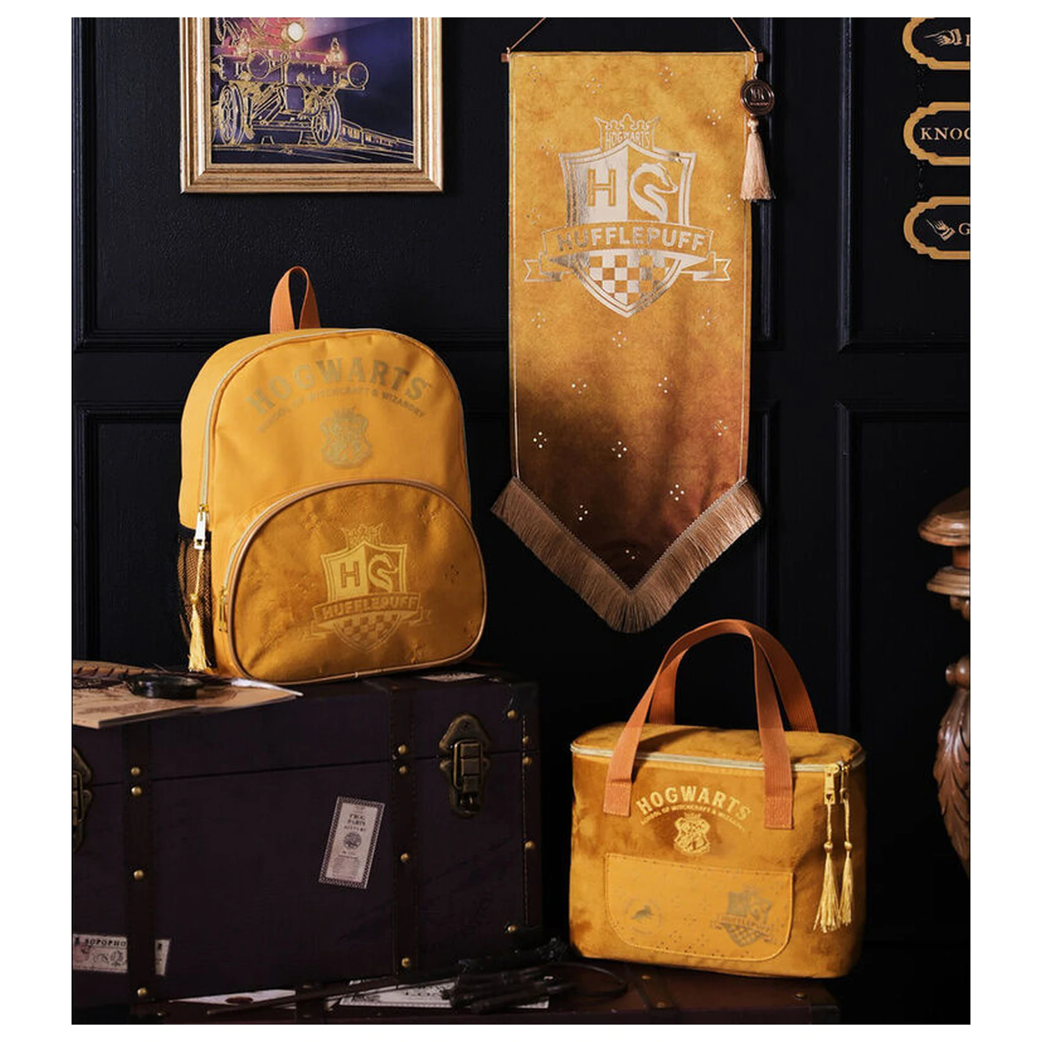 Harry Potter Hufflepuff závěsný banner fotografii produktu