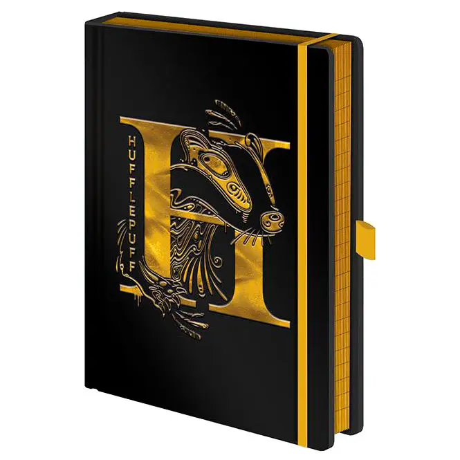 Harry Potter Premium Zápisník A5 Hufflepuff Foil fotografii produktu