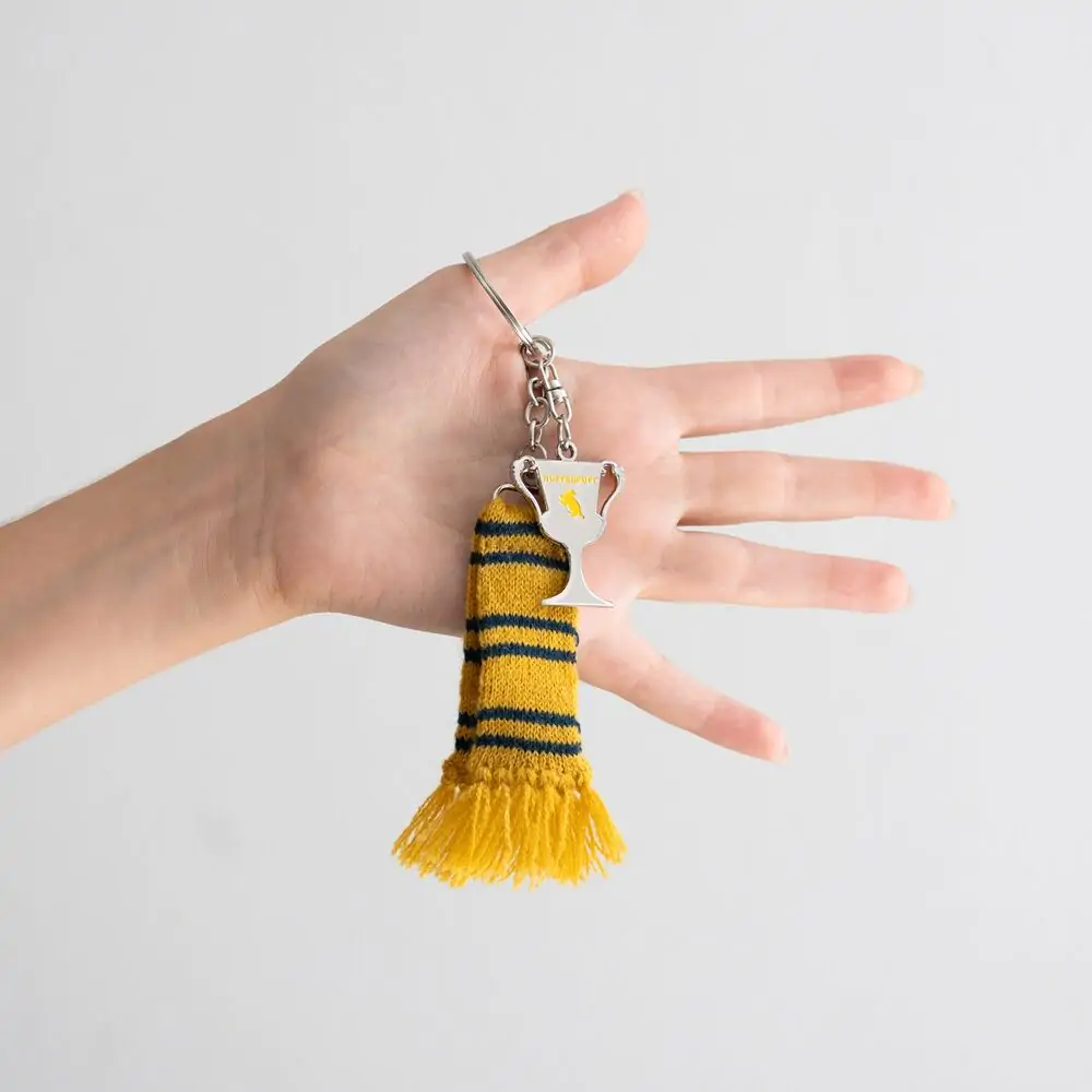 Harry Potter Hufflepuff šála klíčenka fotografii produktu