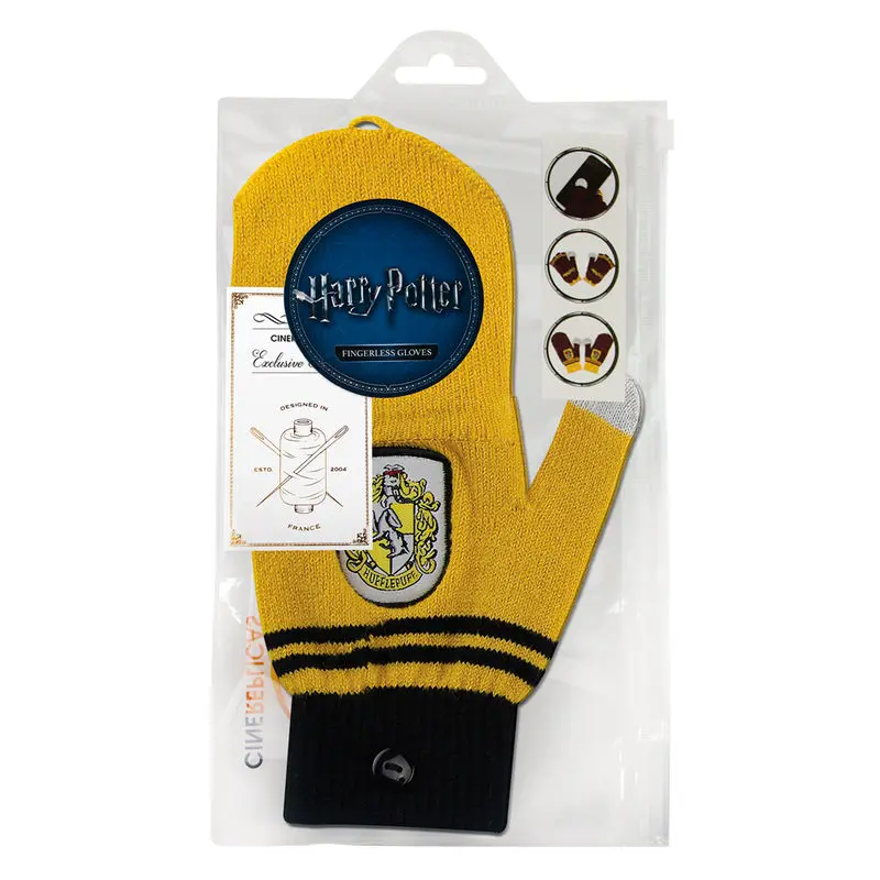 Harry Potter Rukavice (bezprsté) Hufflepuff fotografii produktu