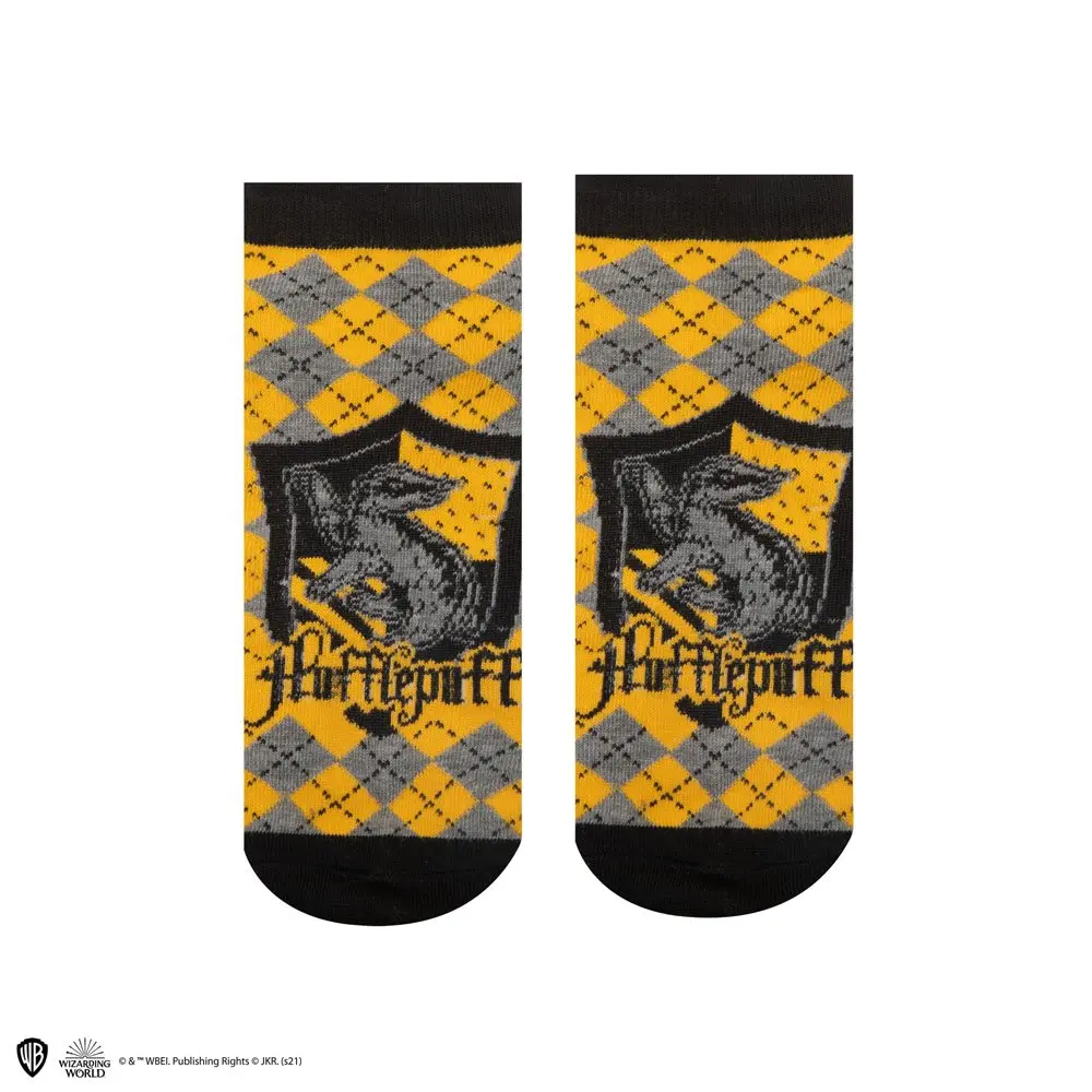 Harry Potter kotníkové ponožky 3-pack Hufflepuff fotografii produktu