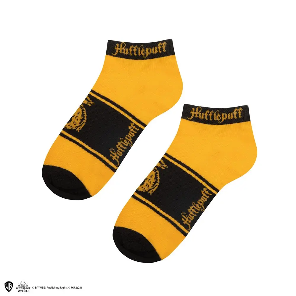 Harry Potter kotníkové ponožky 3-pack Hufflepuff fotografii produktu