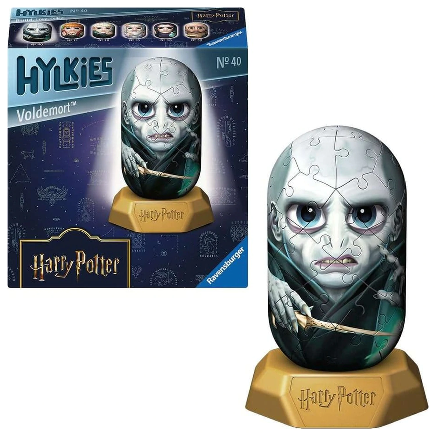 Harry Potter Hylkies 3D skládačka #40 Voldemort 12 cm fotografii produktu